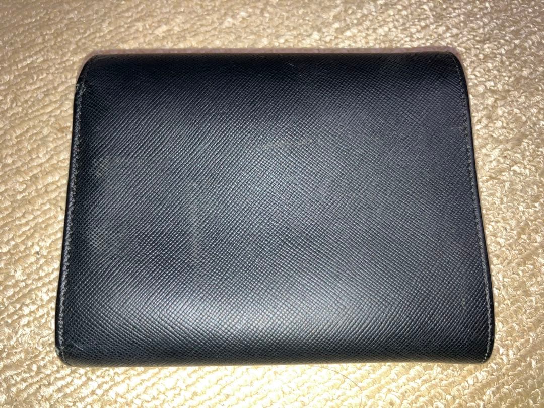 PRADA ブラック 三つ折り財布 プラダ