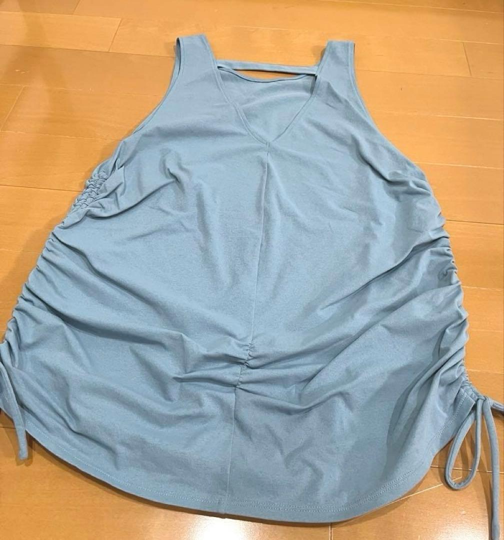 ★美品‼︎ SUKALA ミックスフラワーセパレートタンクトップ＆プリントレギンス