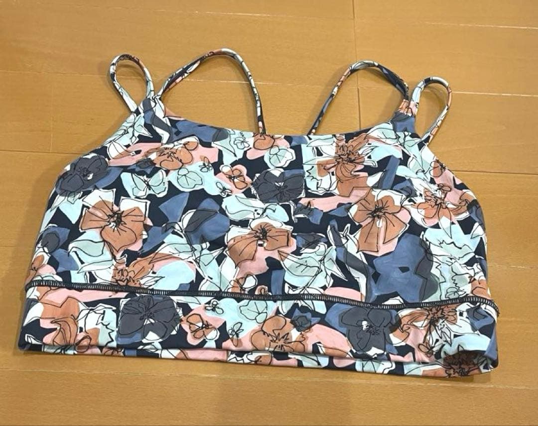 ★美品‼︎ SUKALA ミックスフラワーセパレートタンクトップ＆プリントレギンス