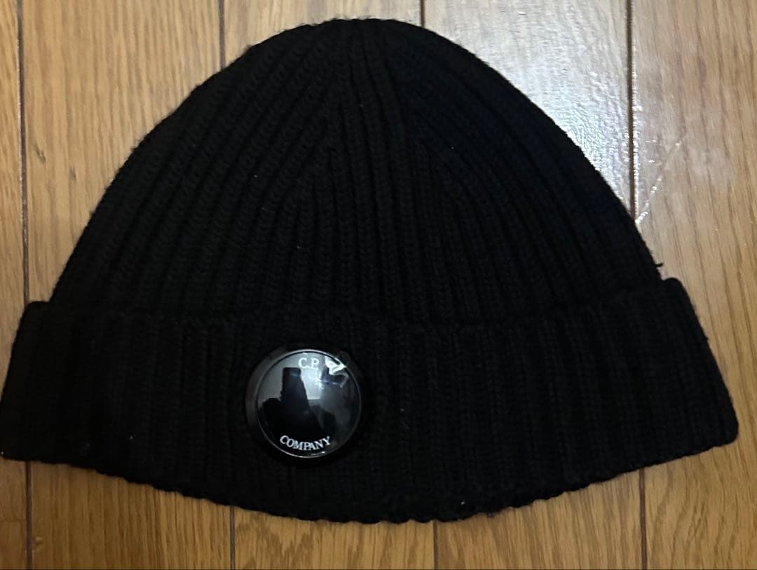 cp company ニットキャップ　ゴーグル