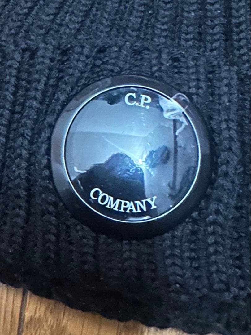 cp company ニットキャップ　ゴーグル