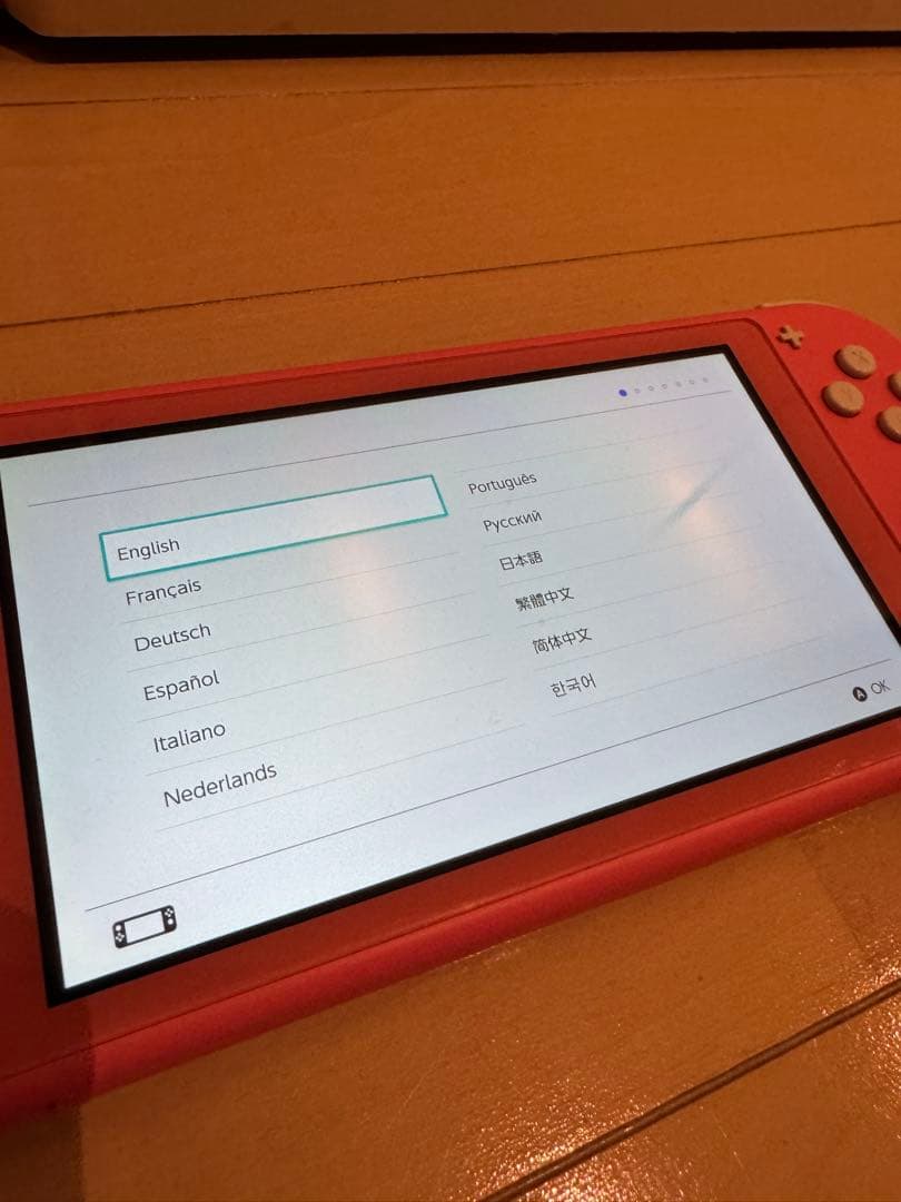 美品　Nintendo Switch Lite 本体　ピンク　充電器付き