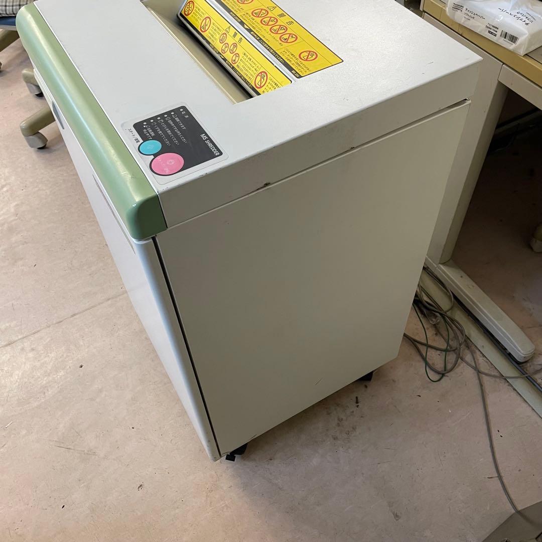 動作品 明光商会 MSシュレッダー V-431CF A3対応 業務用 81kg