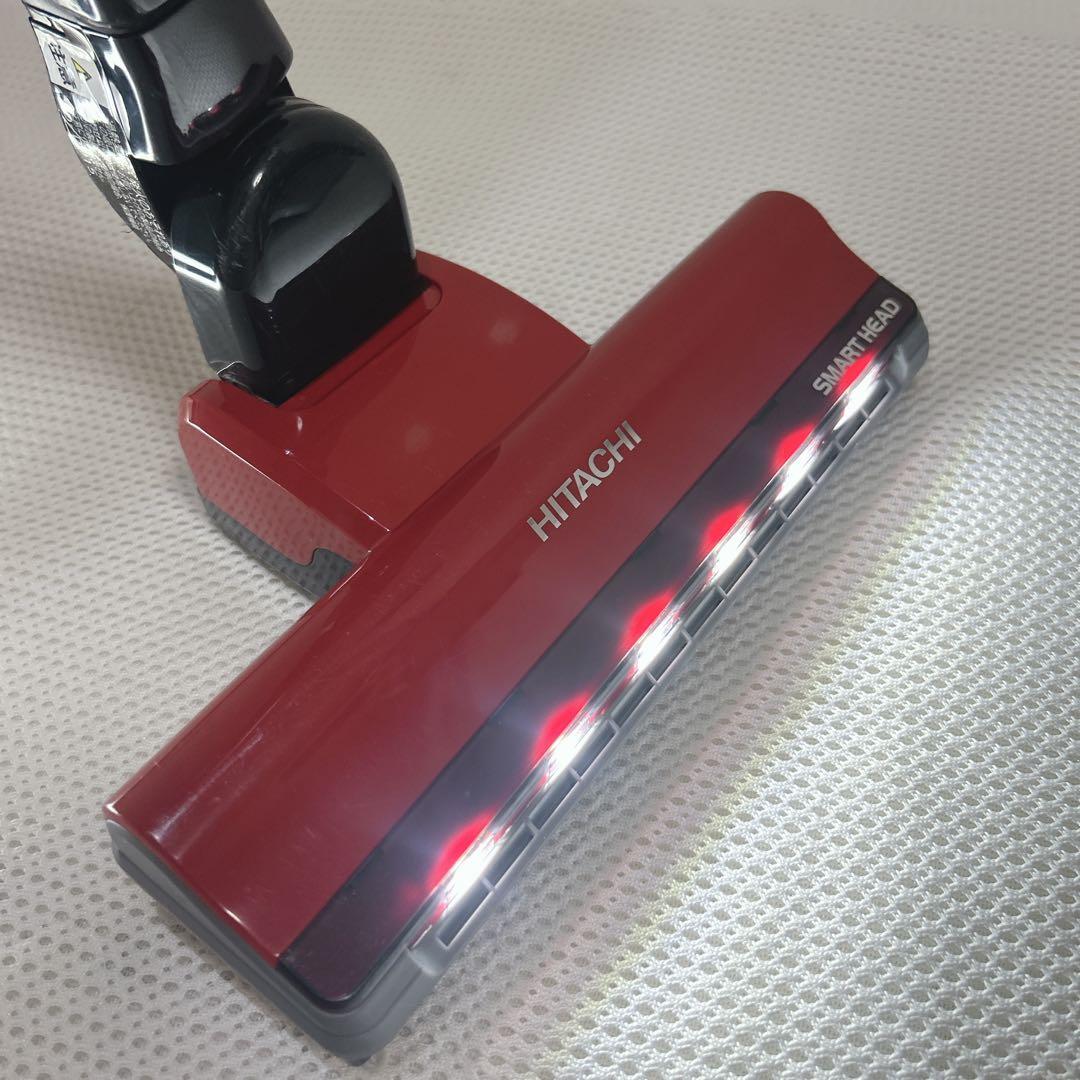 HITACHI パワーヘッド　D-DP15 回転ブラシ レッド