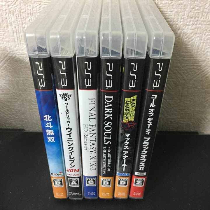 中古PS3本体とソフト6本
