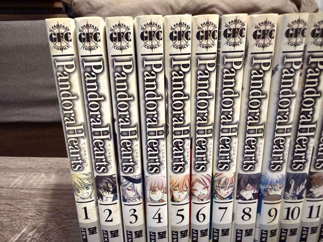 Pandora Hearts 全巻セット+ガイドブック、小説、イラスト集