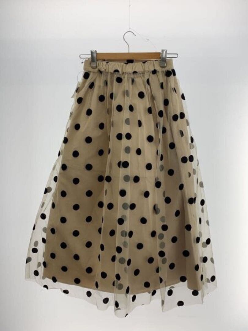 ameri アメリ OTONA MUSE DOT TULLE SKIRT
