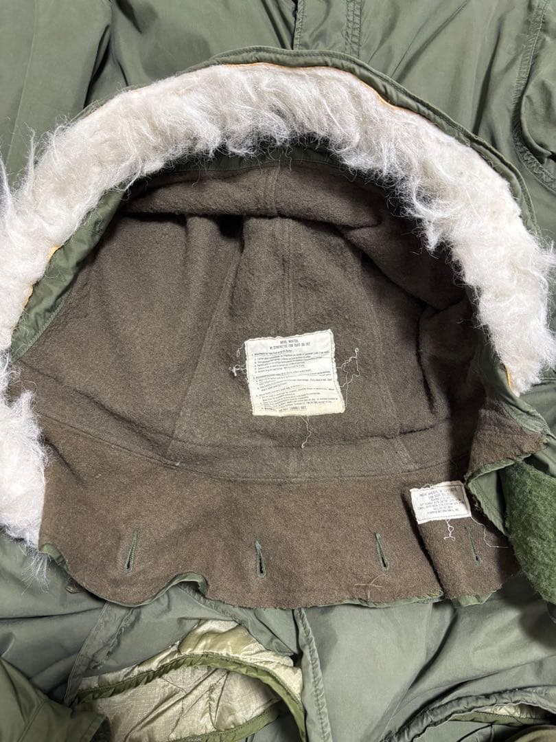 美品　m-65フィッシュテール　x-small 70s アルミジップ　フルセット