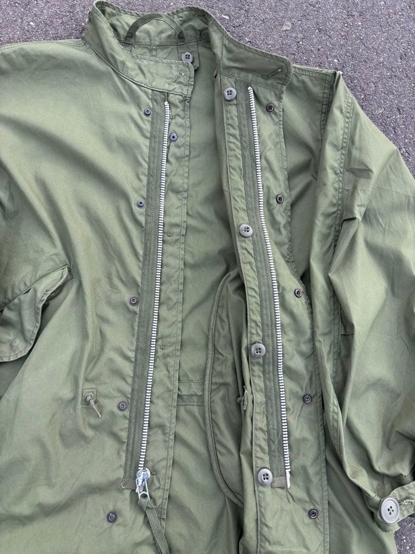 美品　m-65フィッシュテール　x-small 70s アルミジップ　フルセット