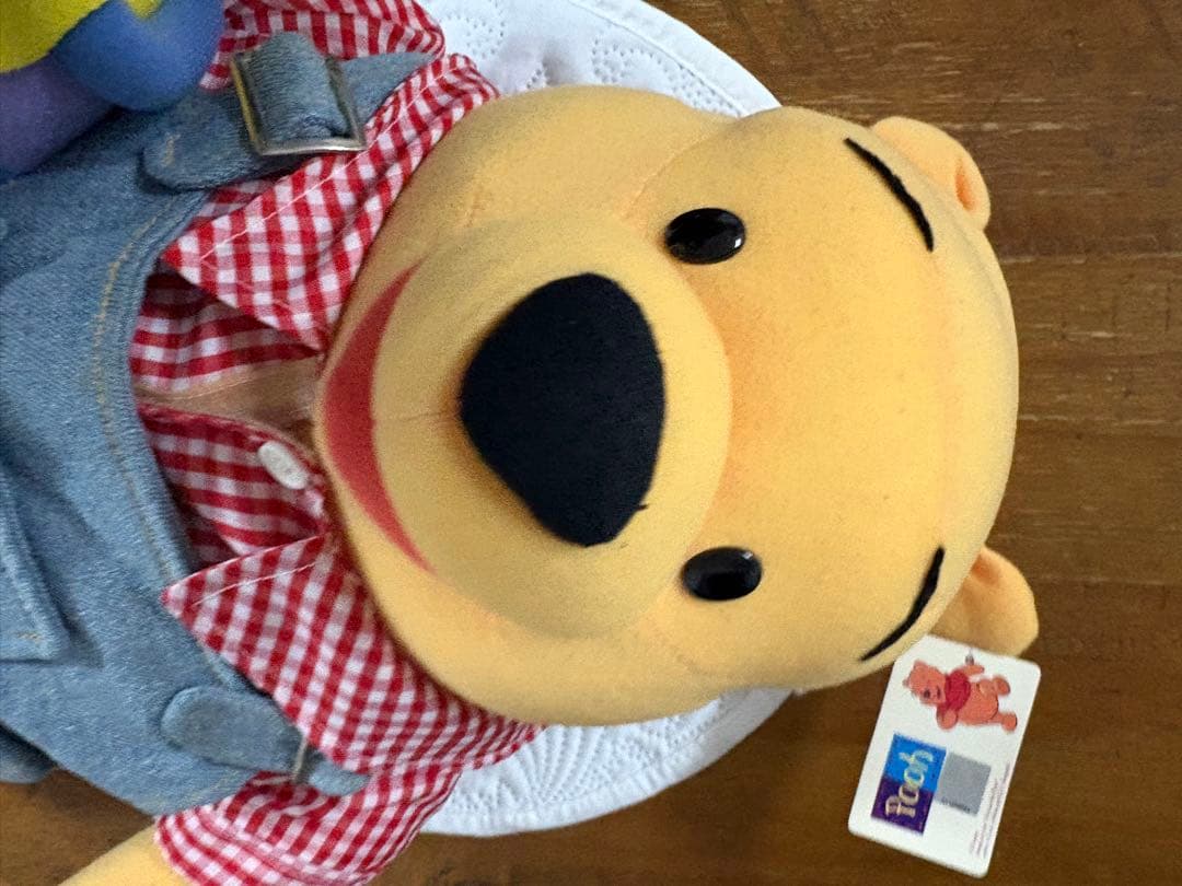 レトロ　くまのプーさん　直立　ヴィンテージ　ぬいぐるみ