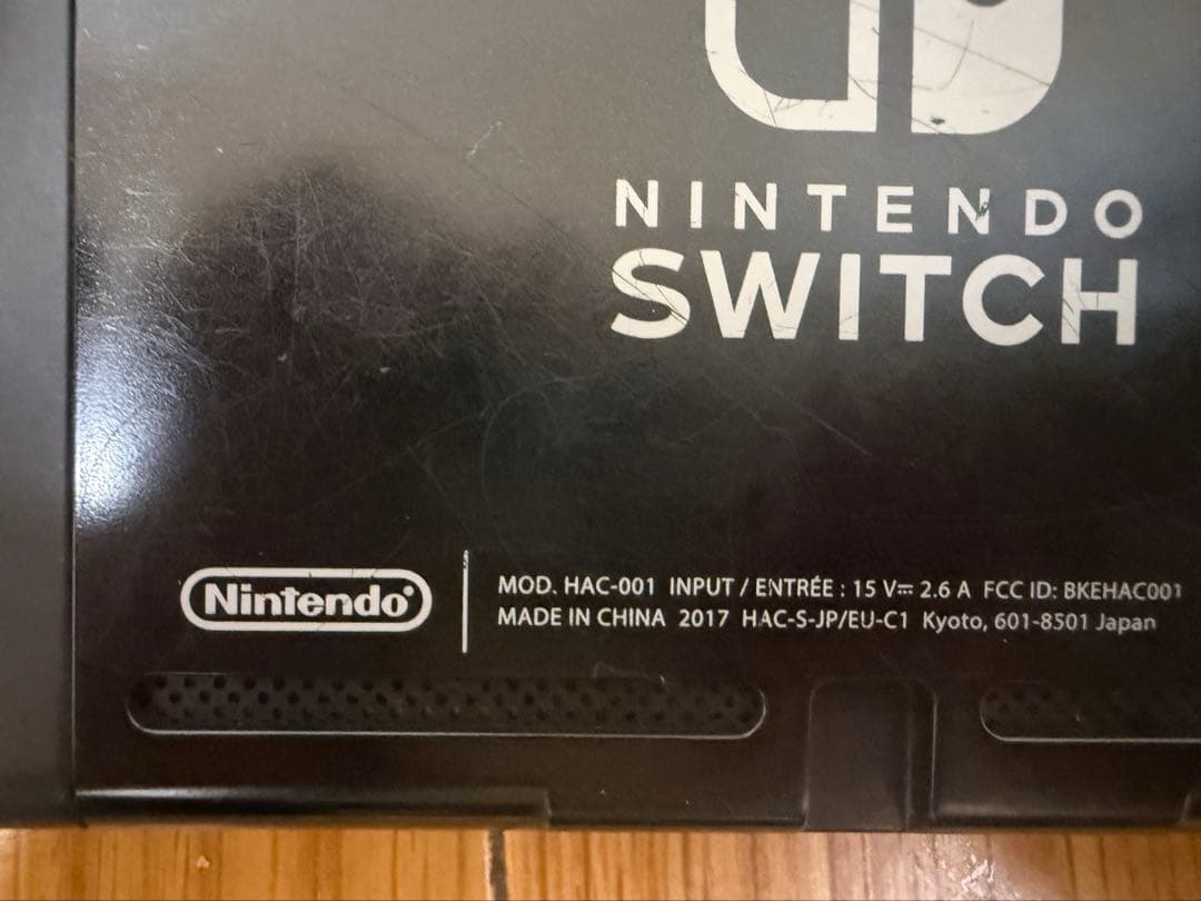 Nintendo Switch HAC-001 本体 ジョイコン付き ジャンク品