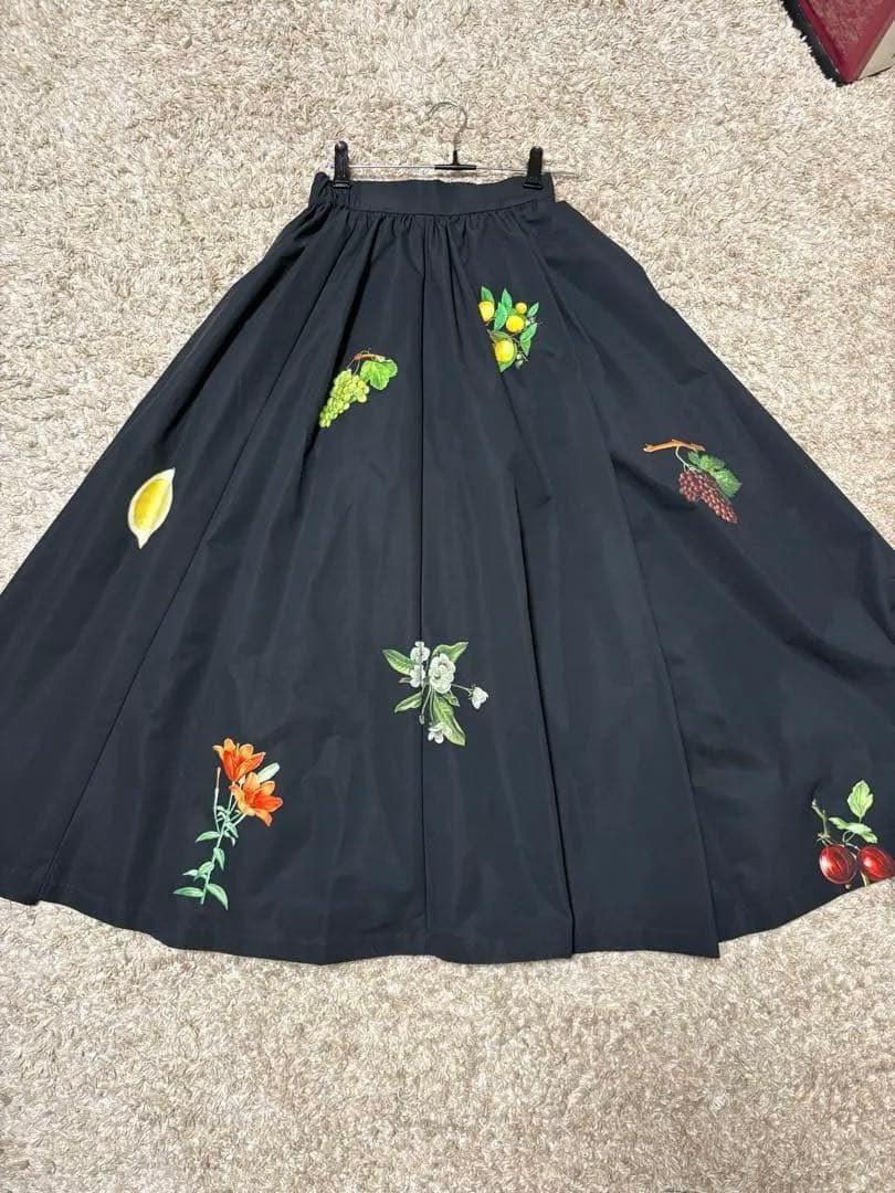 スカート AMERI ELEANOR VOLUME TUCK SKIRT