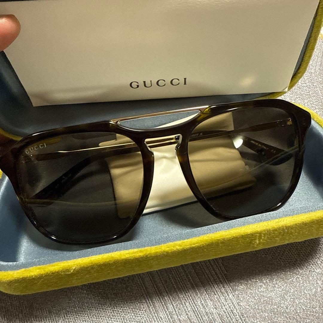 GUCCI サングラス ブラウン