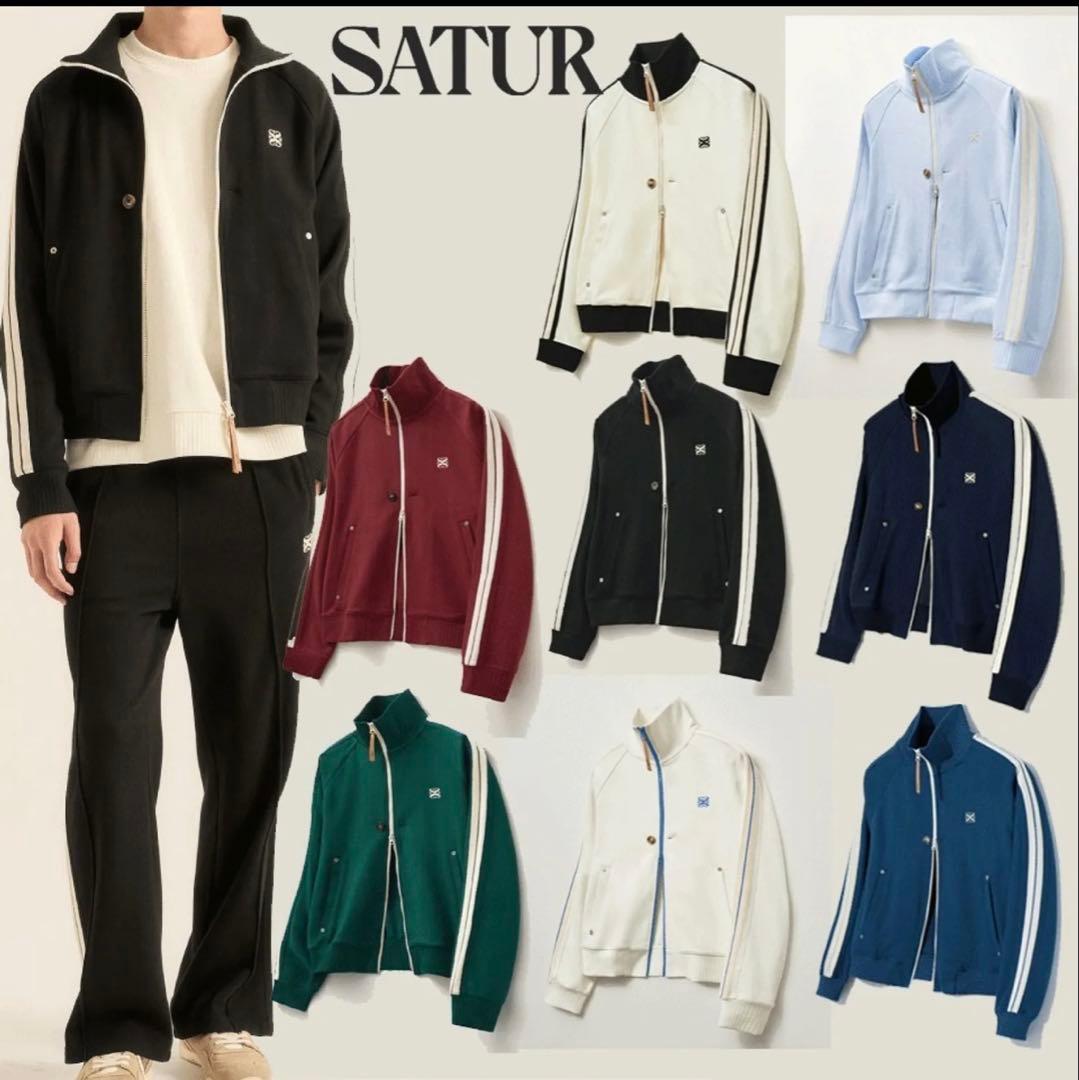 ジャケット・アウター SATUR Lawton All Day Track Zip-up Jacket