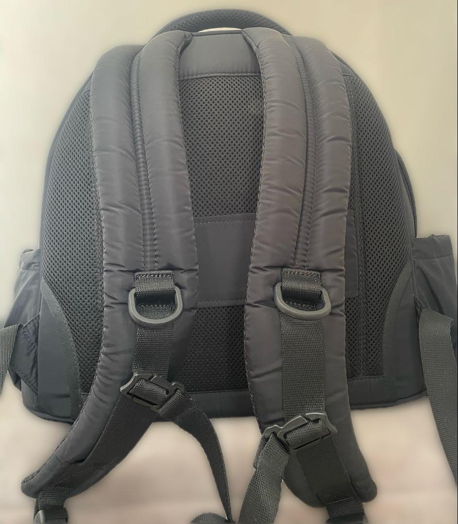 ssoook 両窓フロントバッグ ブラック Mサイズ ＋バックパック クッション