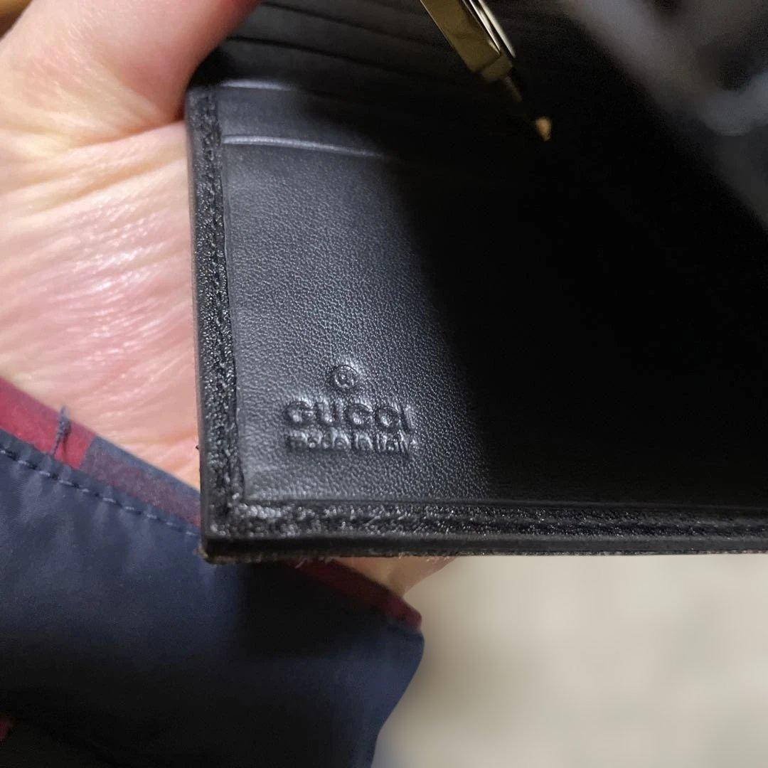 Gucci GGパターン 二つ折り財布