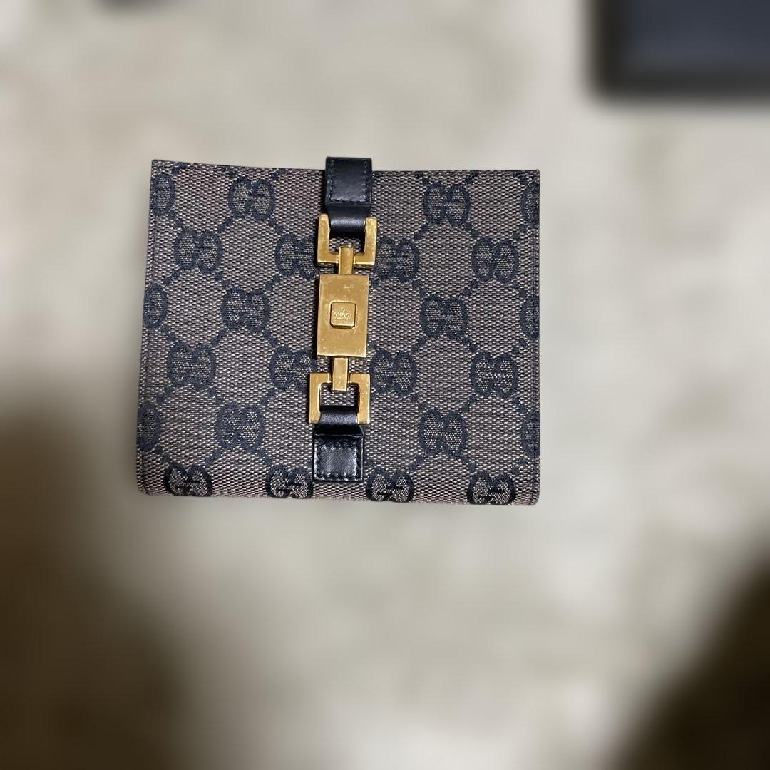 Gucci GGパターン 二つ折り財布