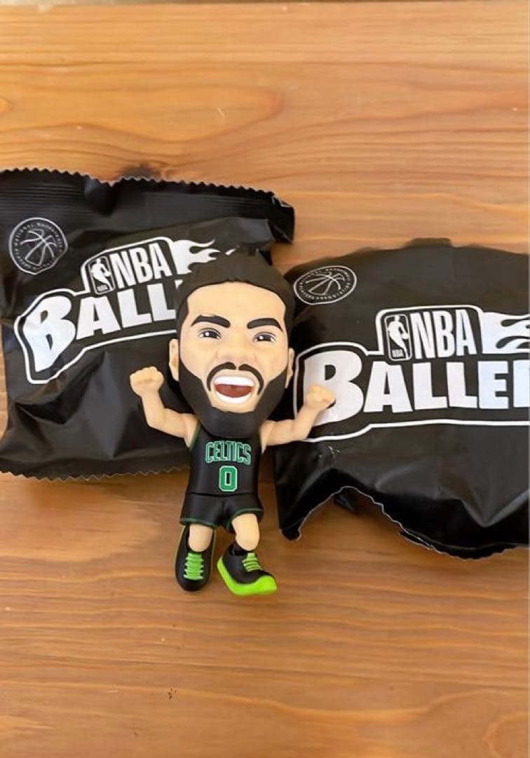 NBA バーラーズ フィギュア ドンチッチ、ジャモラント、ジェイソンテイタム