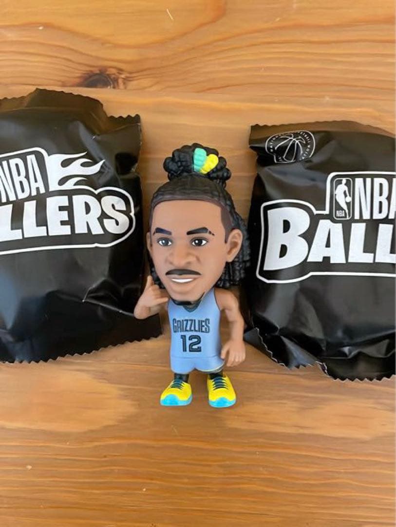 NBA バーラーズ フィギュア ドンチッチ、ジャモラント、ジェイソンテイタム