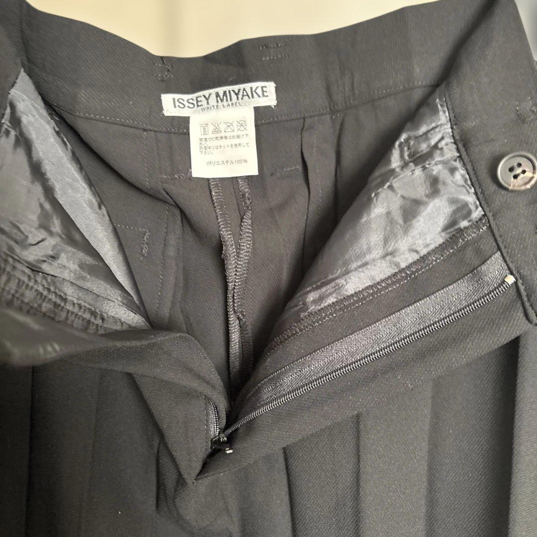 ISSEY MIYAKE ブラック プリーツスカート M