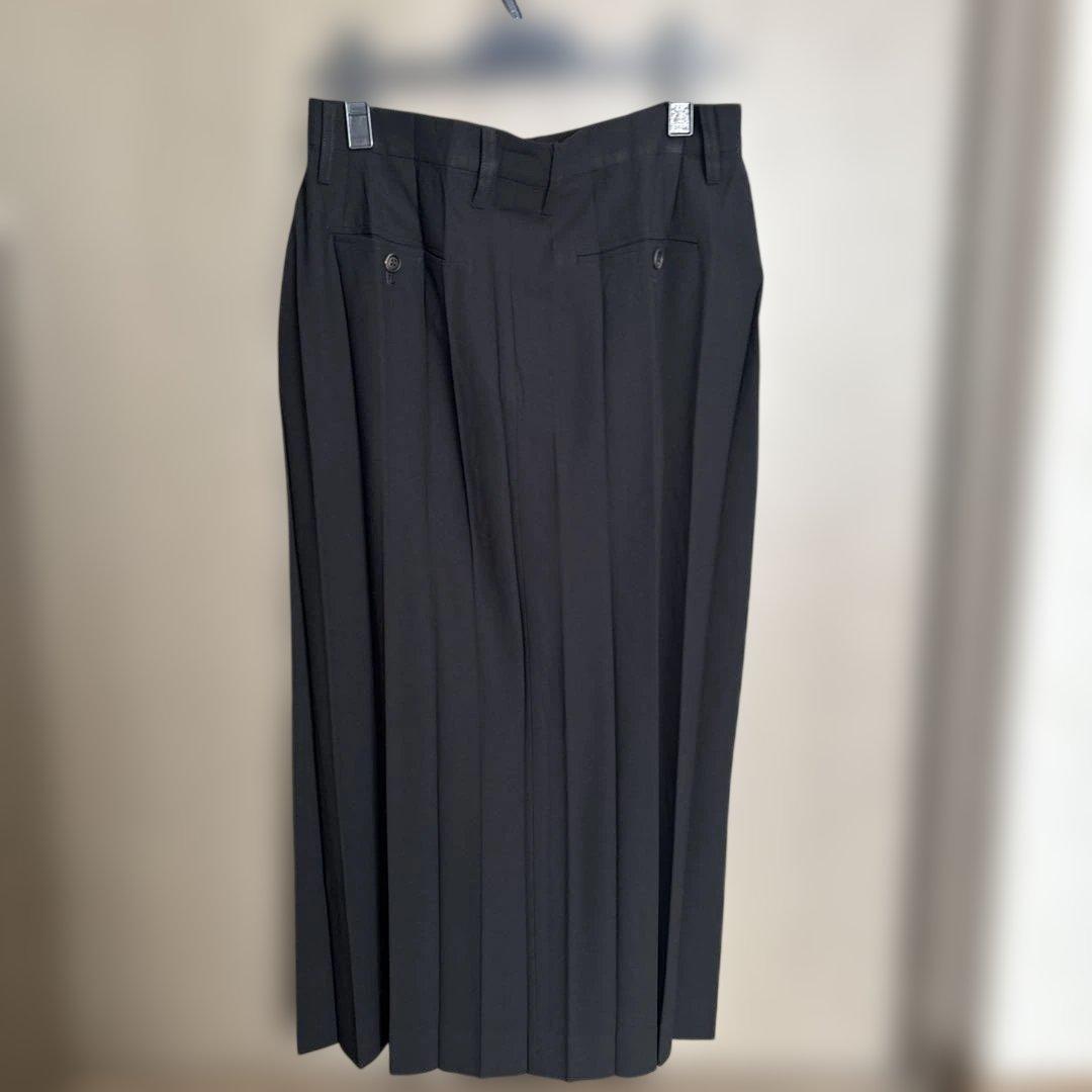 ISSEY MIYAKE ブラック プリーツスカート M