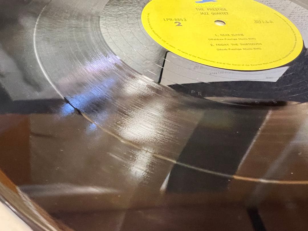 LP プレスティッジ・ジャズ・カルテット LPR-8853 JAZZレコード