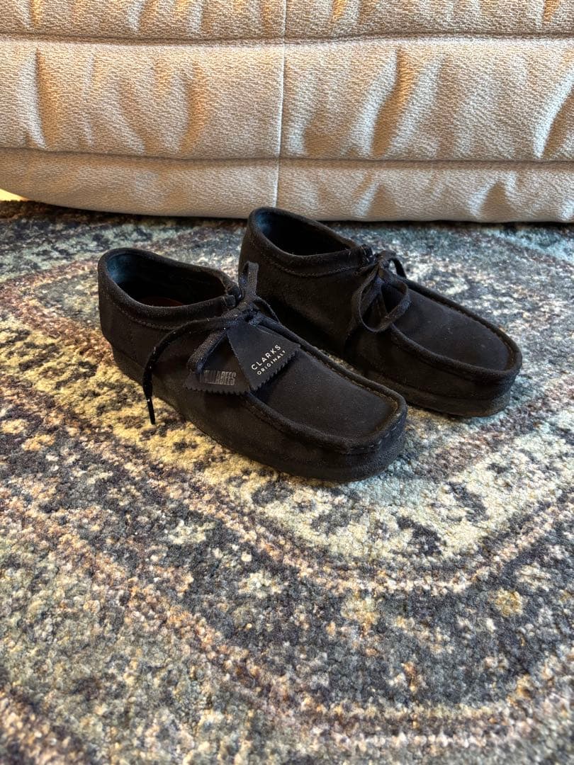 Clarks（クラークス）ワラビー / Wallabee ブラックスエード