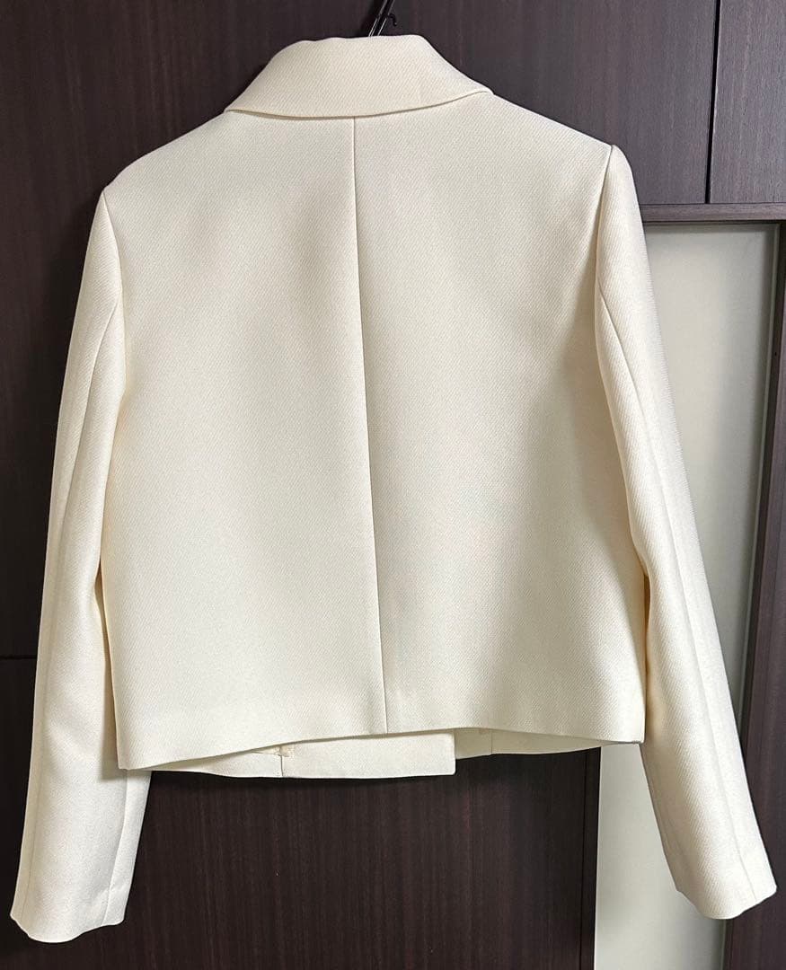 ジャケットLoulouWilloughbyルルウィルビーMアイボリー未使用
