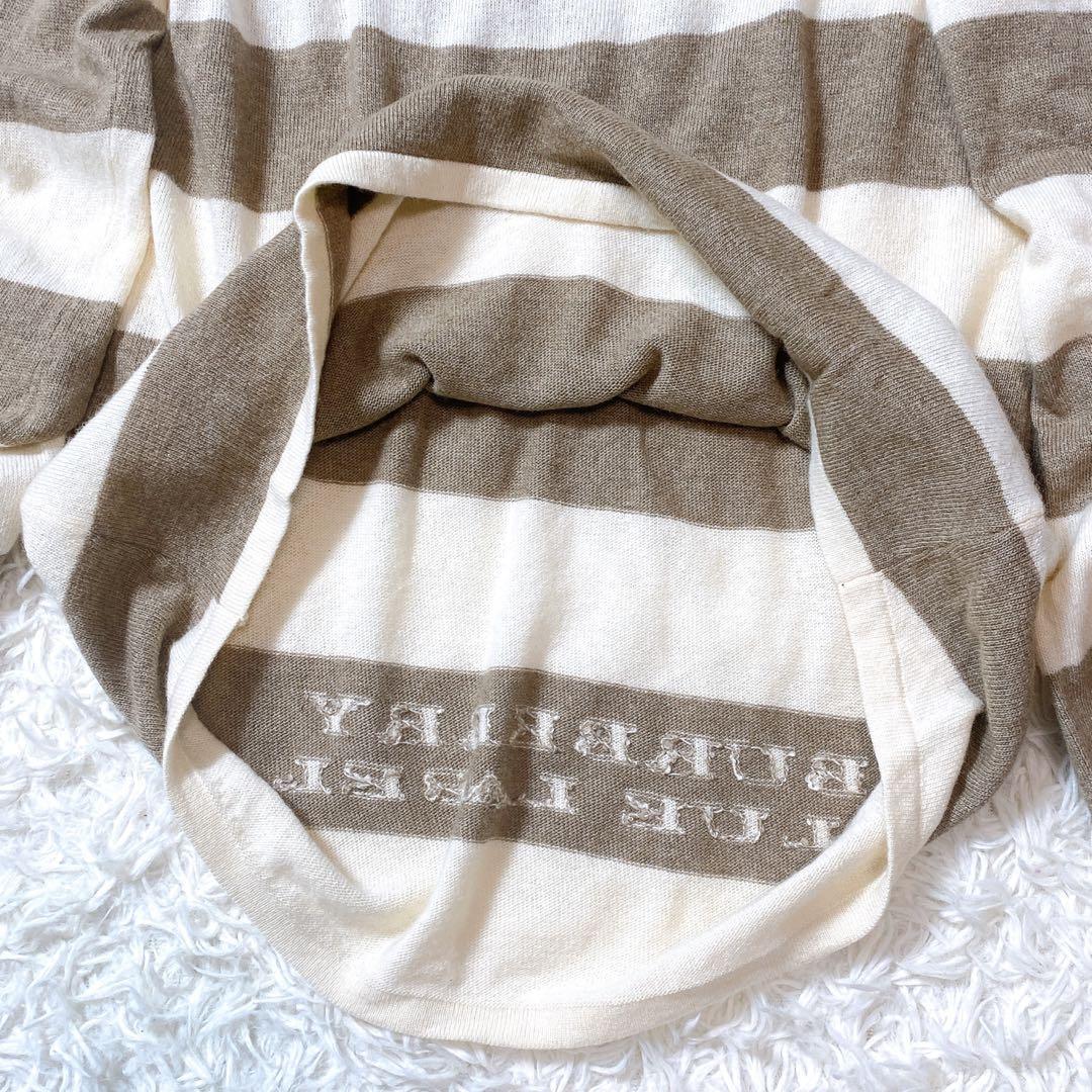 BURBERRY バーバリーブルーレーベル　ニット　セーター　カシミヤ混　長袖