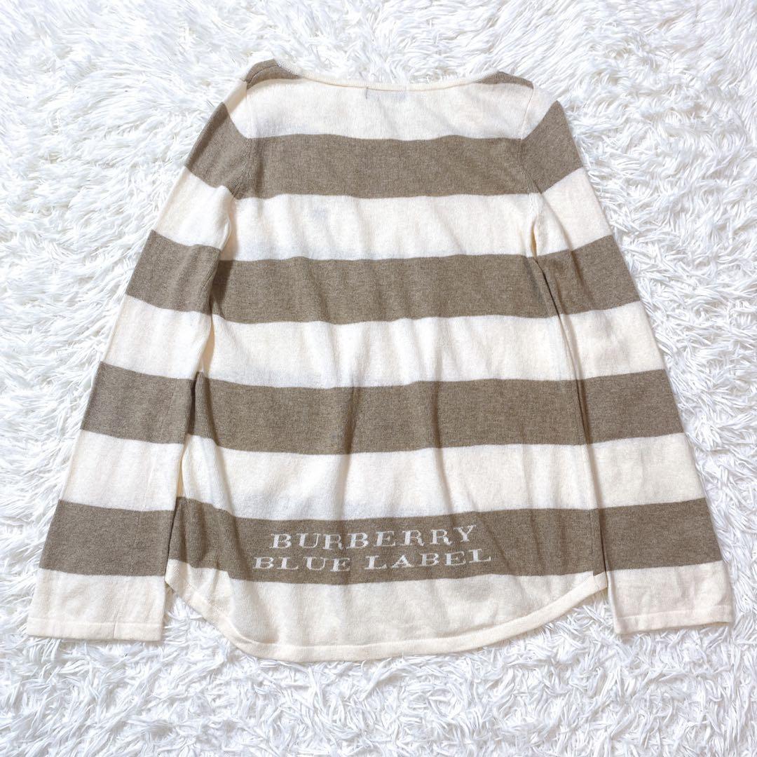 BURBERRY バーバリーブルーレーベル　ニット　セーター　カシミヤ混　長袖