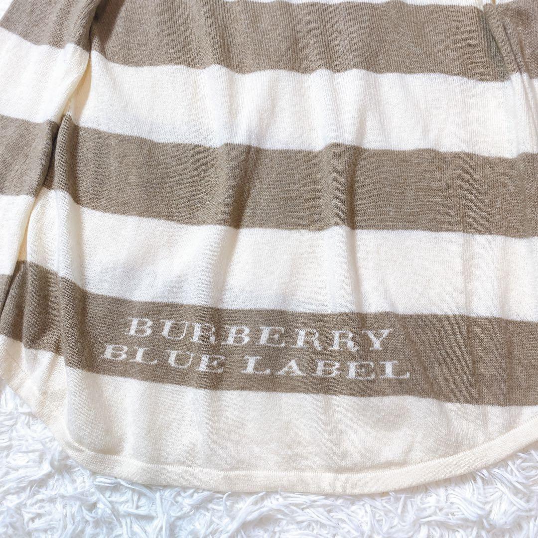 BURBERRY バーバリーブルーレーベル　ニット　セーター　カシミヤ混　長袖