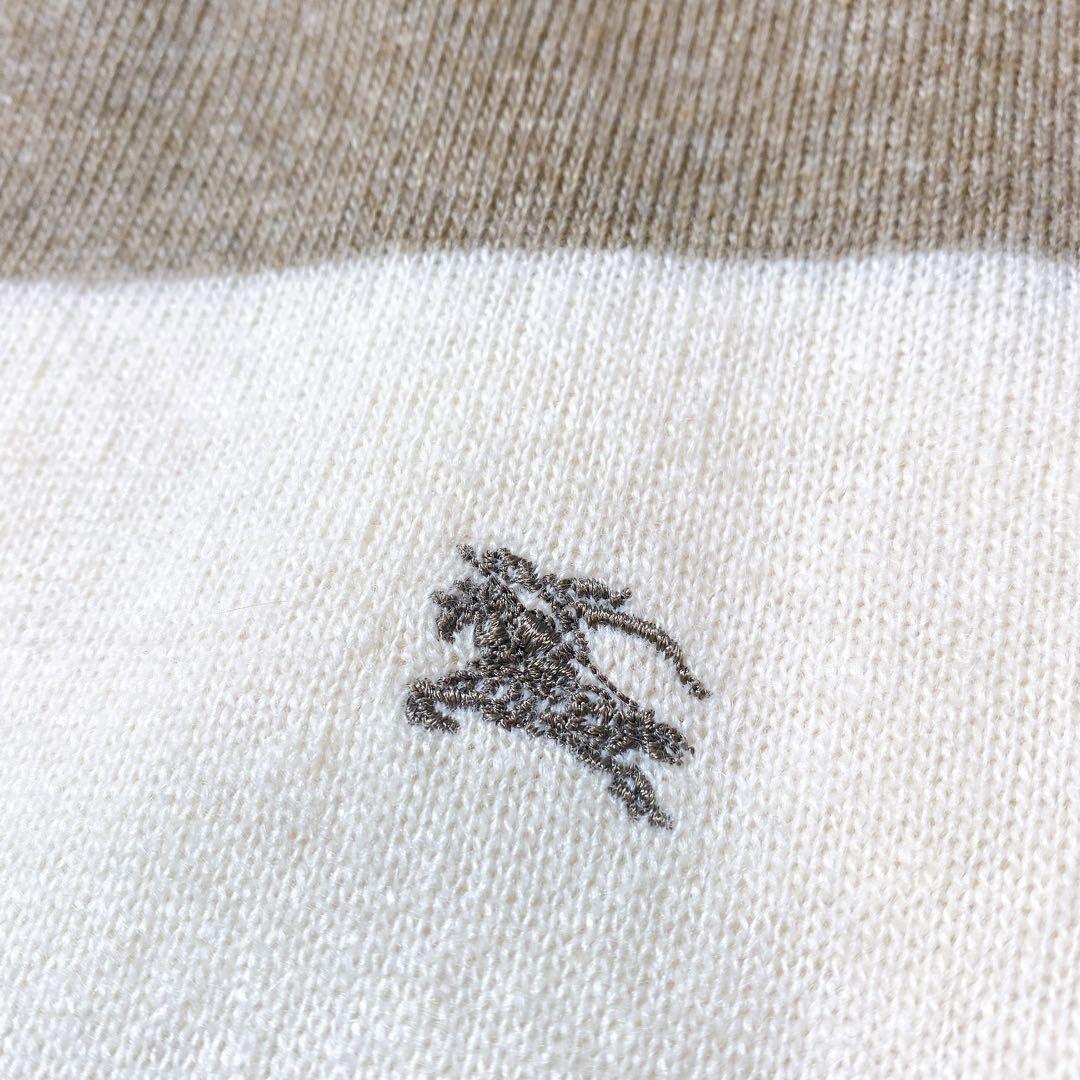 BURBERRY バーバリーブルーレーベル　ニット　セーター　カシミヤ混　長袖