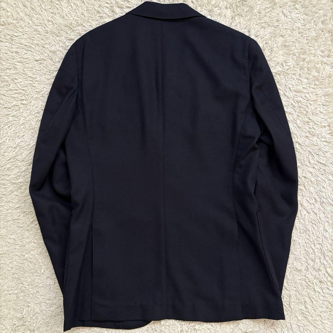 ★ホップサック★ BEAMS F テーラード ジャケット 日本製 紺 Lサイズ