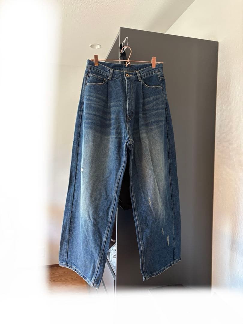 パンツ Spick and Span/5 1/2 TUCKBARREL DENIM