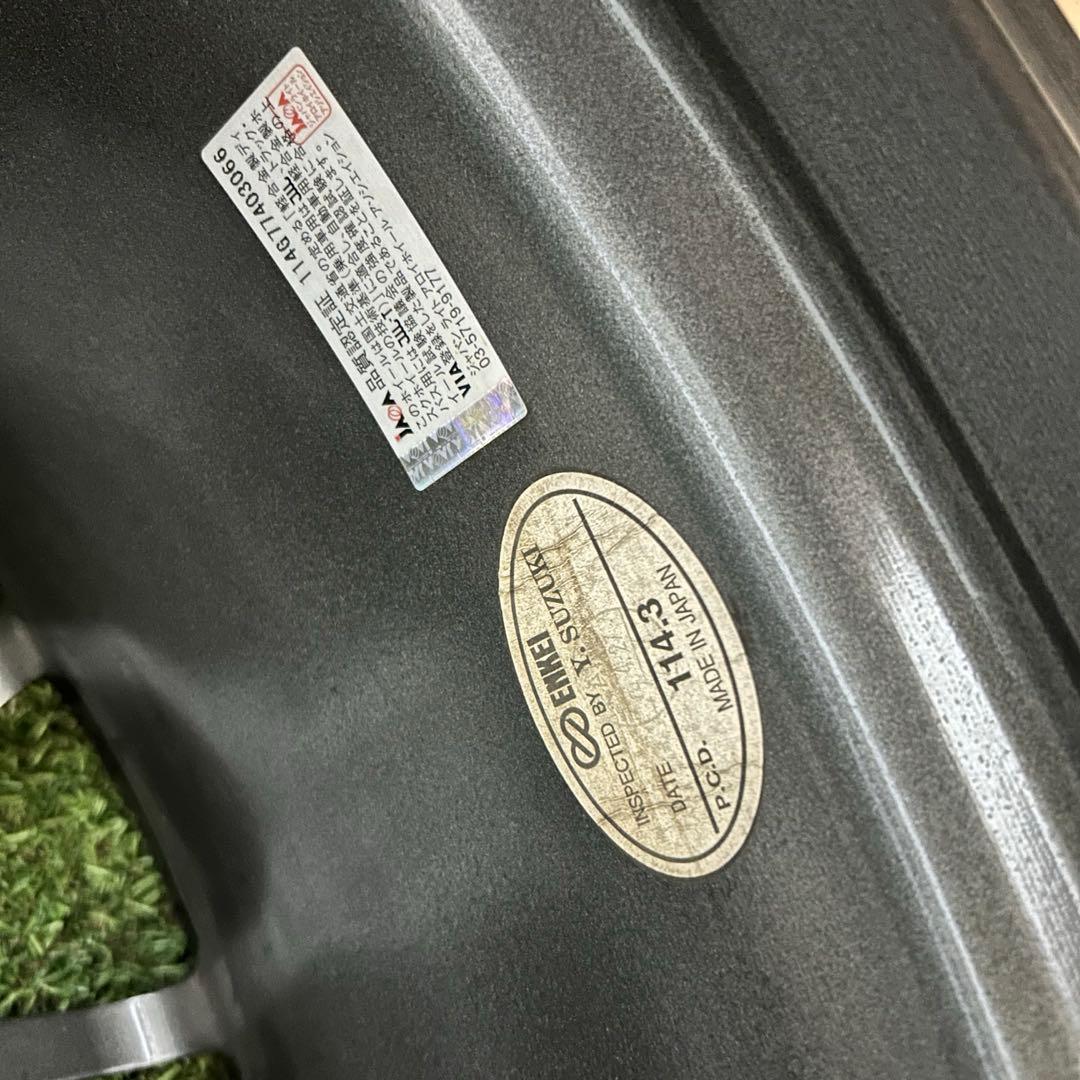 ENKEI PFM1 19インチ8J +40 PCD 114.3 4本 エンケイ