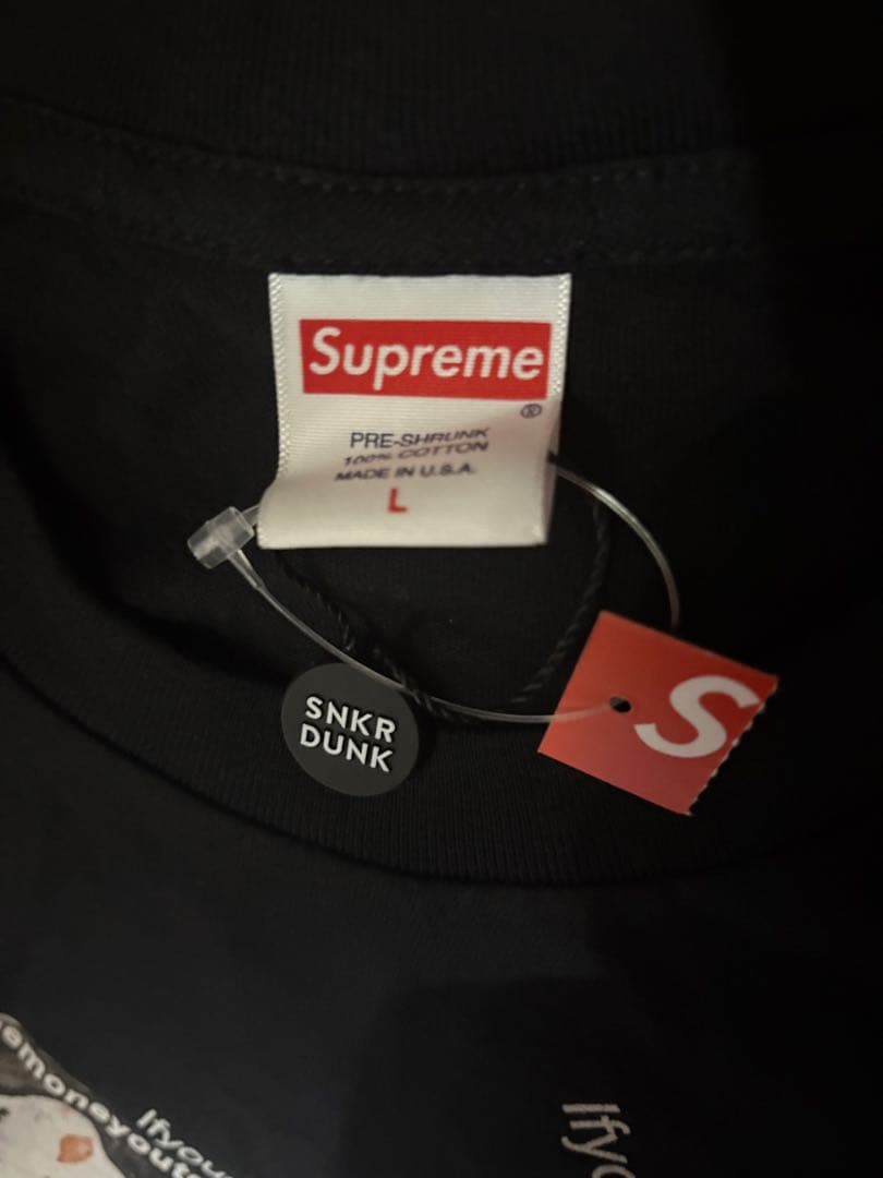 Supreme グラフィックTシャツ L ブラック