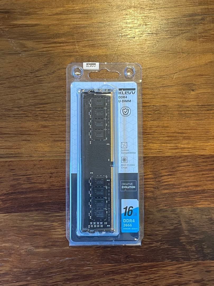 KLEVV DDR4 2666 16GB U-DIMM メモリー