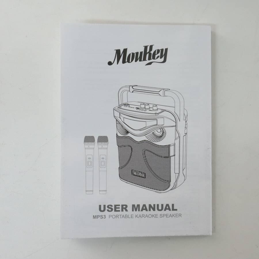新品 MouKey MPS3 無線 ポータブルスピーカー マイク2本 イベント
