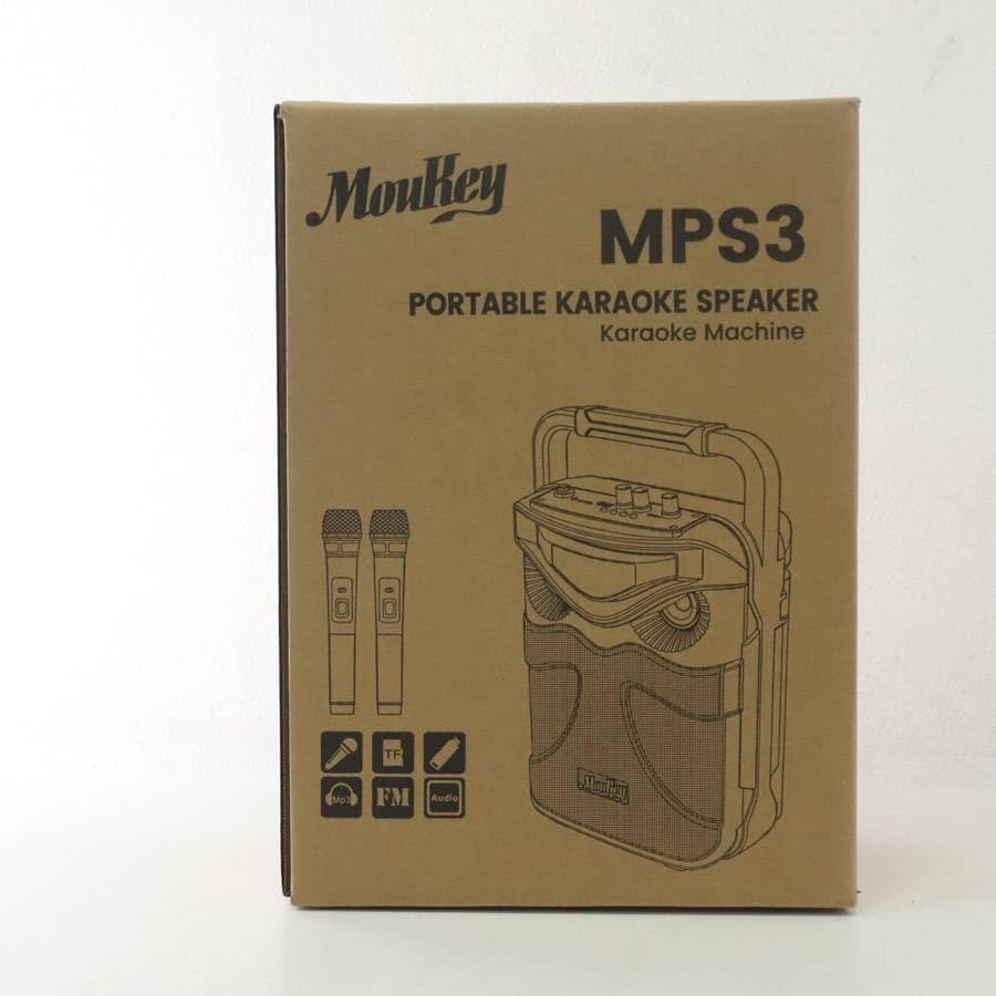 新品 MouKey MPS3 無線 ポータブルスピーカー マイク2本 イベント