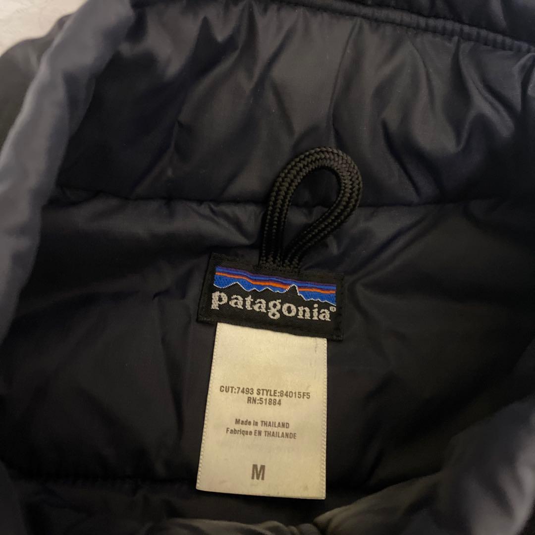 patagonia パフボールベスト　ブラック　フルジップ　パタゴニア　00s