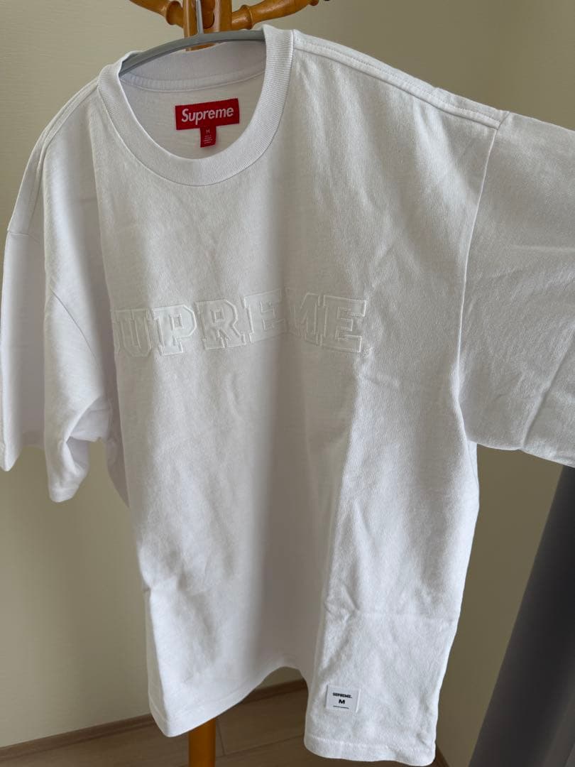 Supreme College Logo カレッジロゴTee ホワイト　M