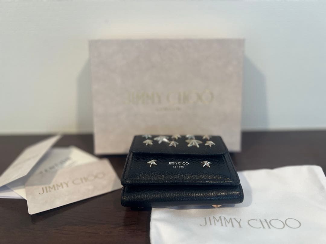 Jimmy Choo 星型スタッズミニ財布