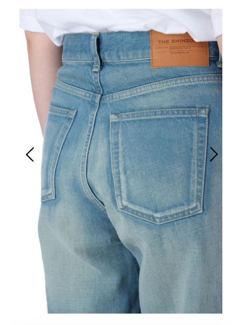 新品未使用 Shinzone ROBINSON DENIM PANTS 36