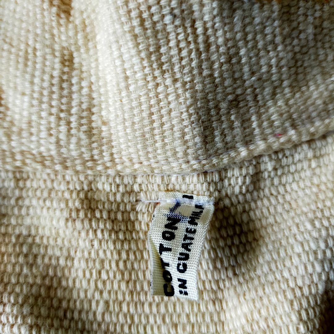 古着　グアテマラシャツ　ハンドメイド　刺繍　エスニック　ネイティブ　プルオーバー
