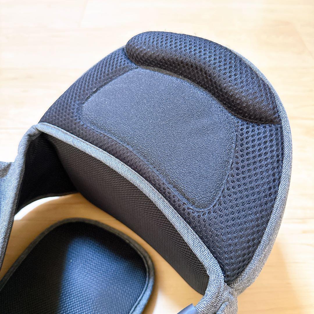 【美品】POLBAN ADVANCE ヒップシート グレー　シングルショルダー付