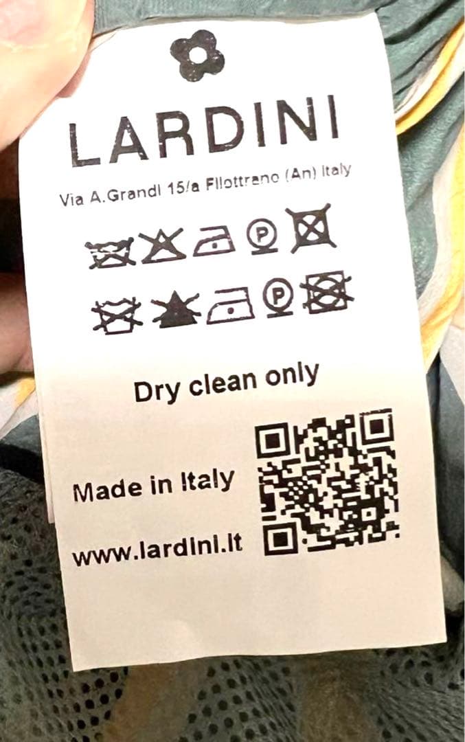 LARDINI ラルディーニ ストライプジャケット サイズ50