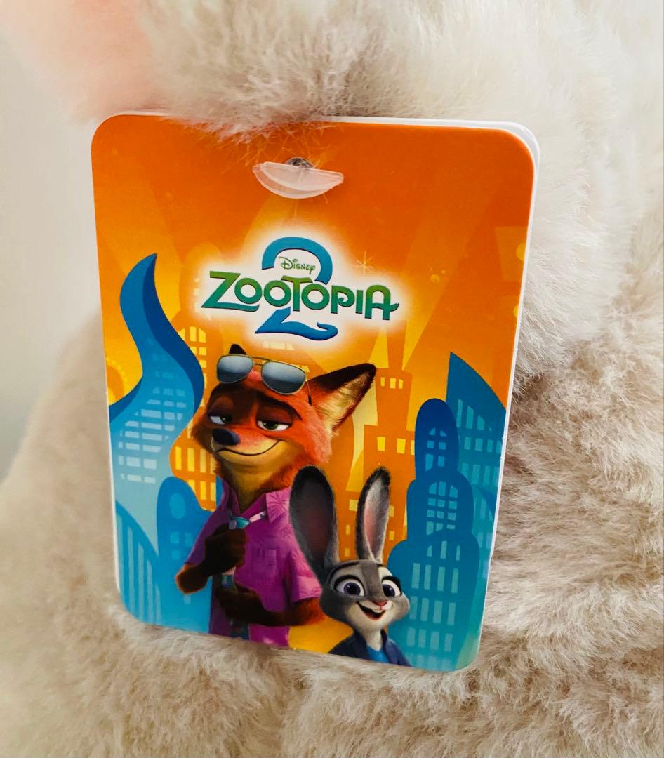 コストコ　ディズニー ズートピア2 ジュディ　 ニックぬいぐるみブランケット付き