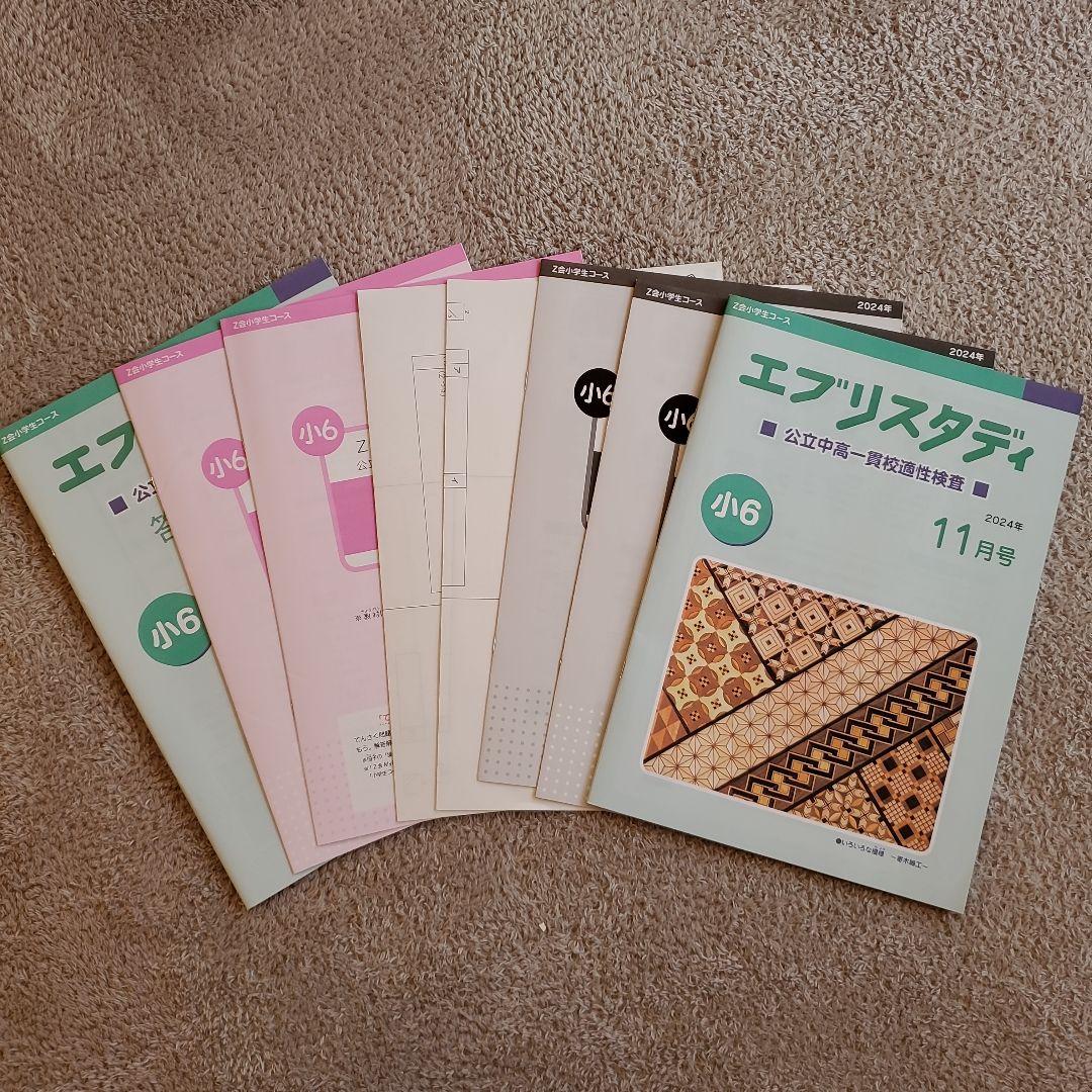 Z会 エブリスタディ 適性検査 小6 公立中高一貫