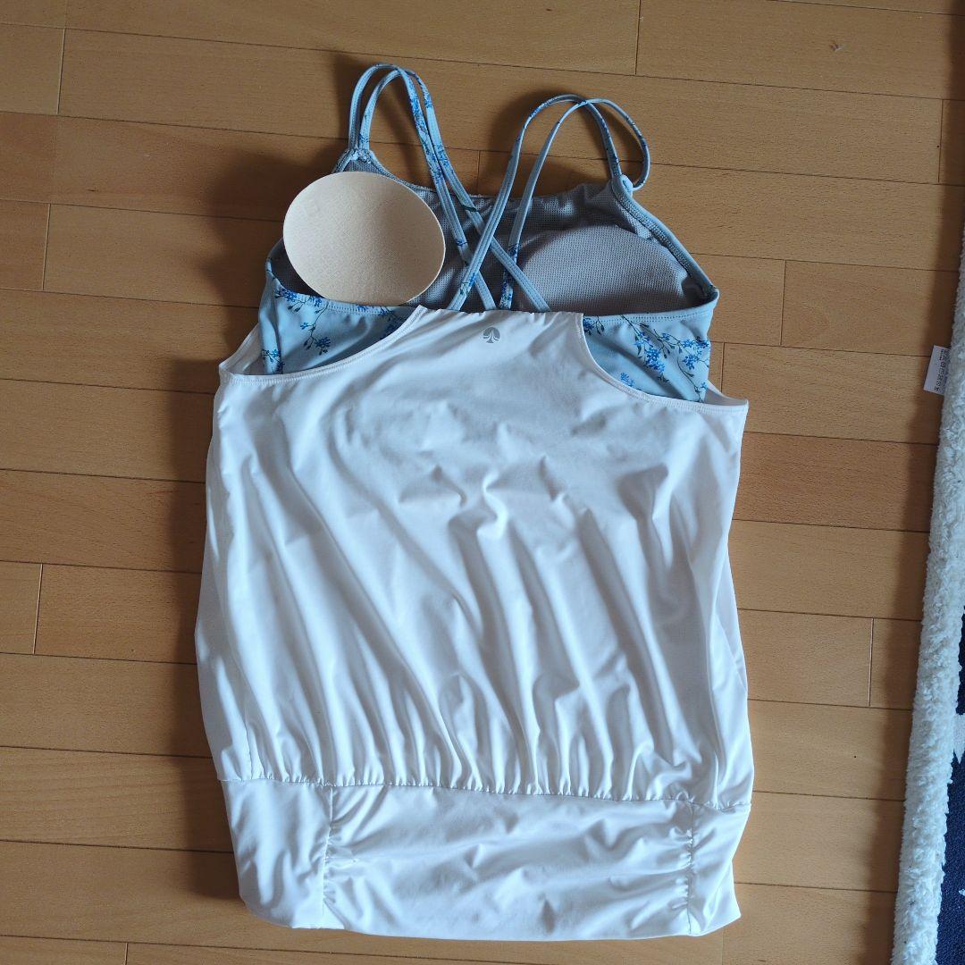 み*や様 sukala ホワイト ヨガタンクトップLLサイズ