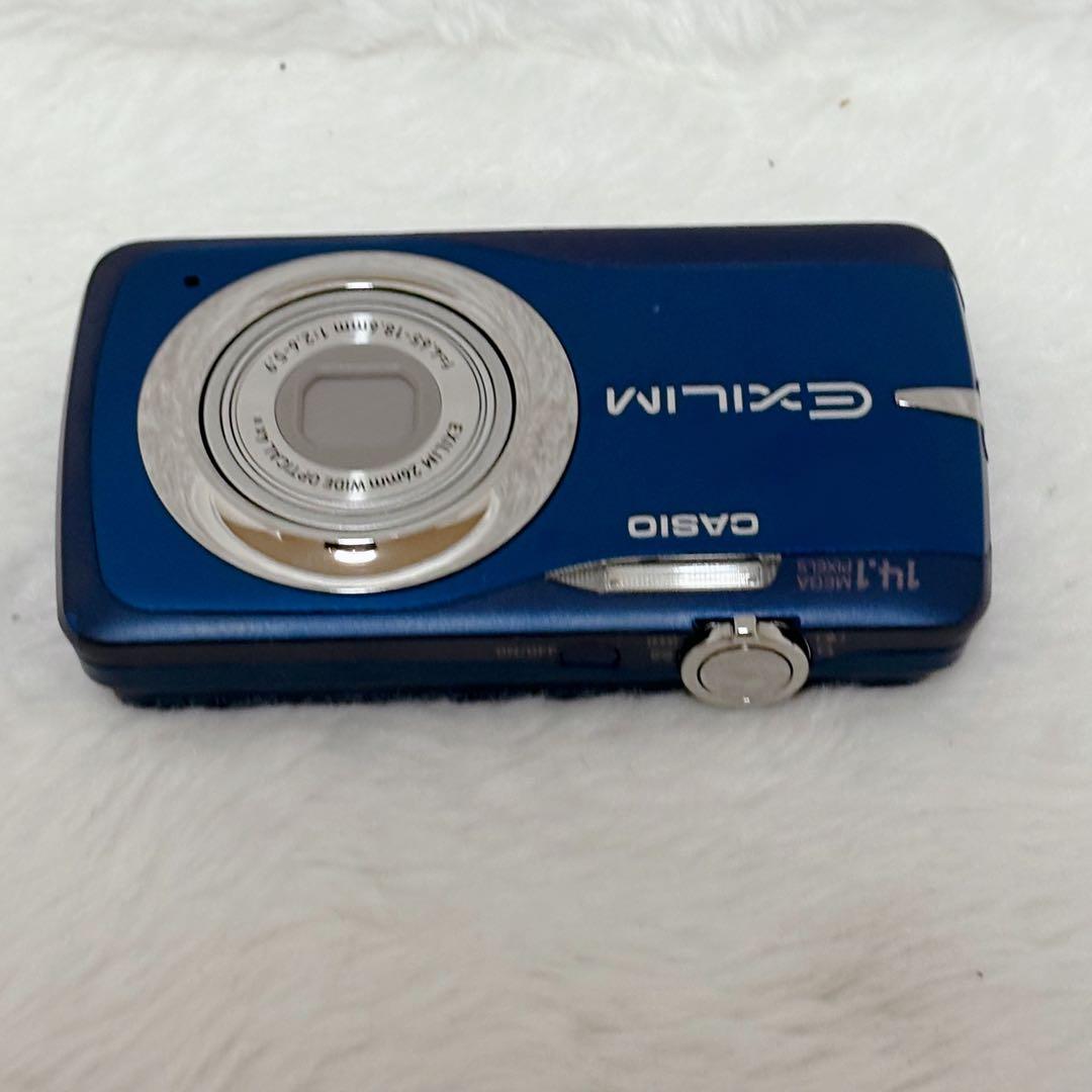 【美品】CASIO EX-Z550 デジタルカメラ 青